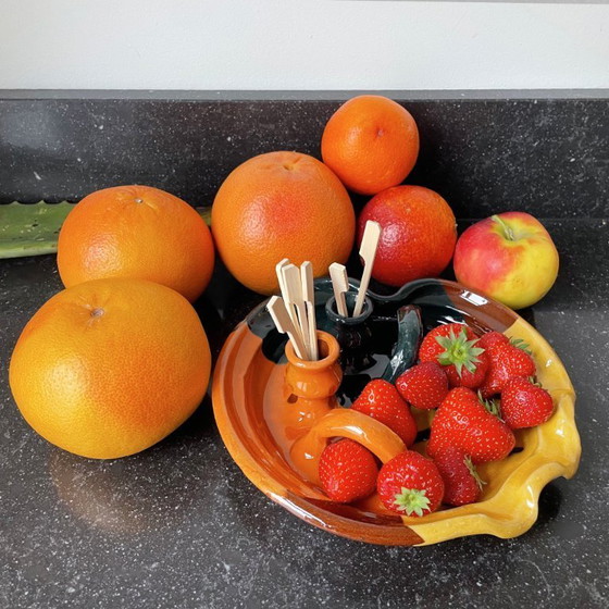 Image 1 of Cenicero y cuenco de tapas de cerámica multifuncional Thomas Buxo