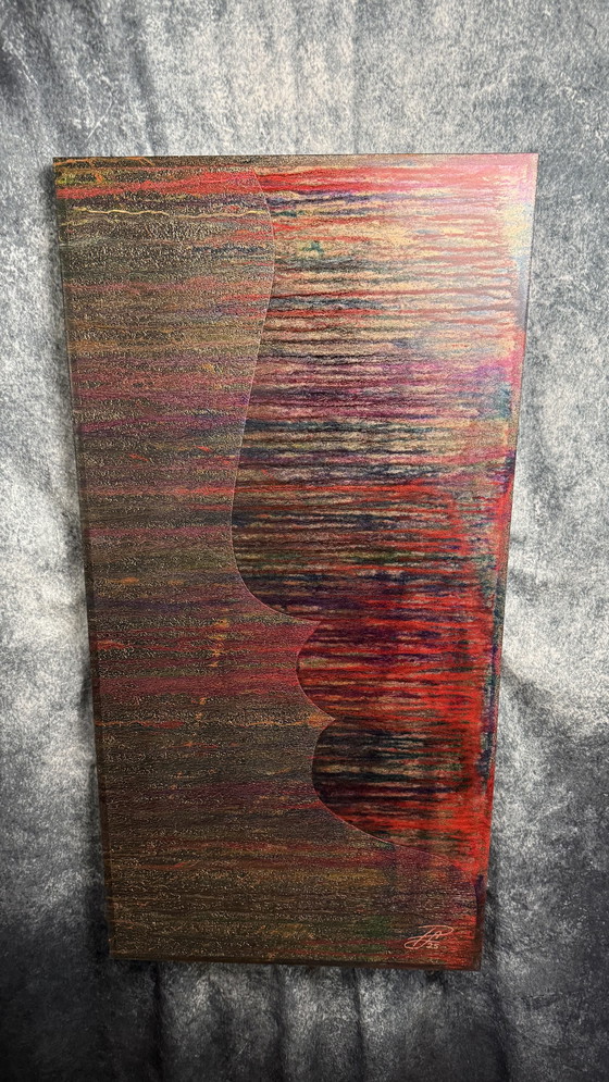 Image 1 of rotan hunt "aurora persona" mural