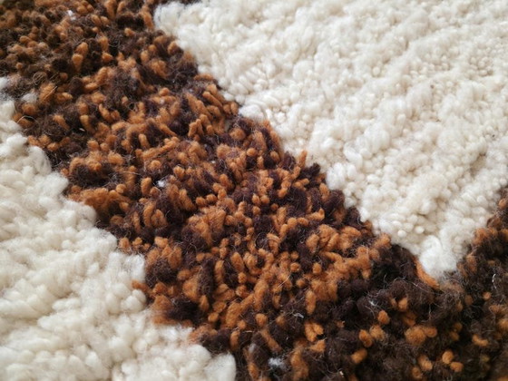 Alfombra tradicional hecha a mano de pura lana de 1,5/2,5 m – Aime Té, Wool (photo 5 of 7)