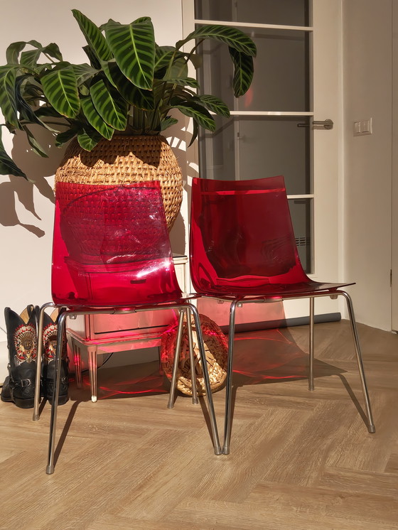 Image 1 of 2 chaises italiennes Roberto Forschia