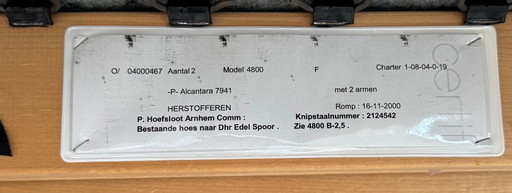 La poltrona Gelderland 4800 – fauteuils, Metal, Textile (photo 2 of 7)