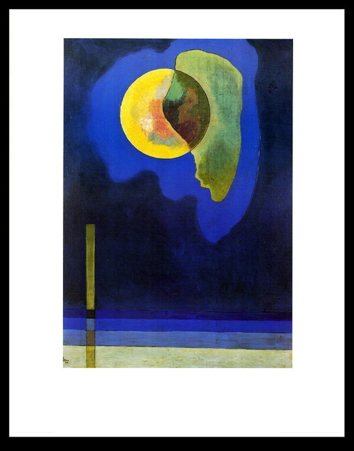 Kandinsky, Wassily - Cercle jaune - Impression d'art