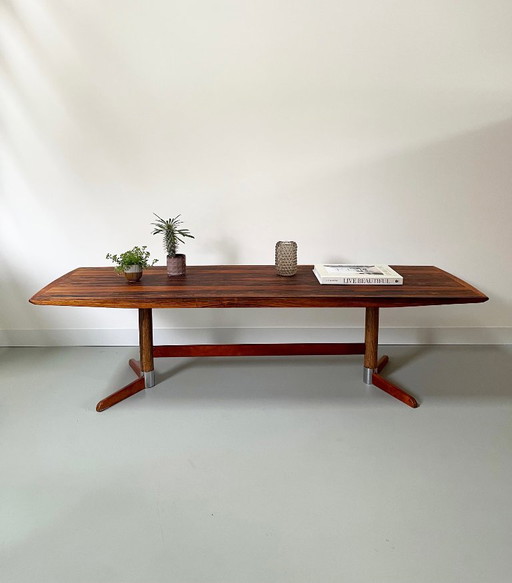 Table basse vintage en palissandre Rosewood, années 60