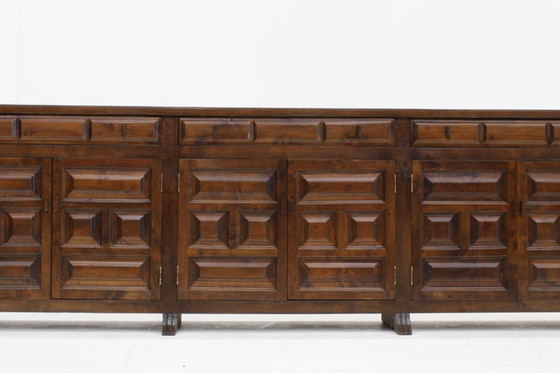 Image 1 of Vintage Brutalist sideboard from the 1970s