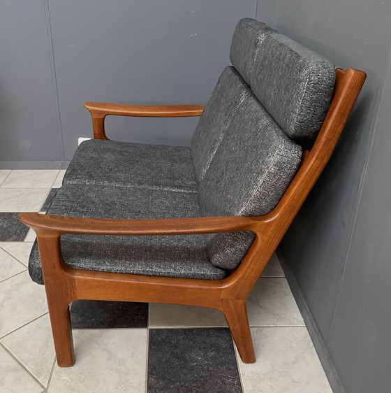 Image 1 of Teak 2-Seat Sofa by Juul Kristensen for Glostrup Denmark