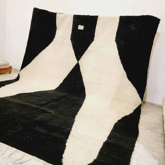 Handgemaakt Marokkaans vloerkleed 200cm x 300cm – Vloerkleden en tapijten, Wool, Modern (photo 3 of 8)