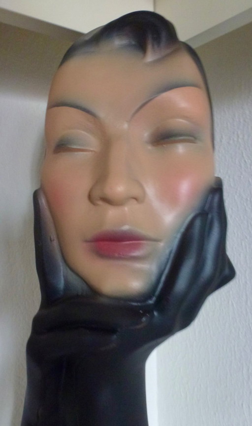 Buste de mannequin vintage Christian Dior.