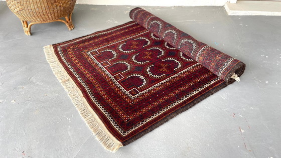 Image 1 of TAPIS Artisanal Vintage - 102cm x 204cm