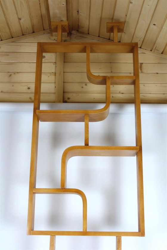 Image 1 of Paravent Mid-Century par Ludvik Volak pour Drevopodnik Holesov, 1960s