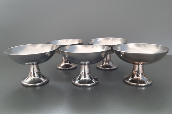 Ice cream sundaes Alessi Alfra Italy '50 – Alessi Italy, Crockery, rvs (photo 5 of 6)