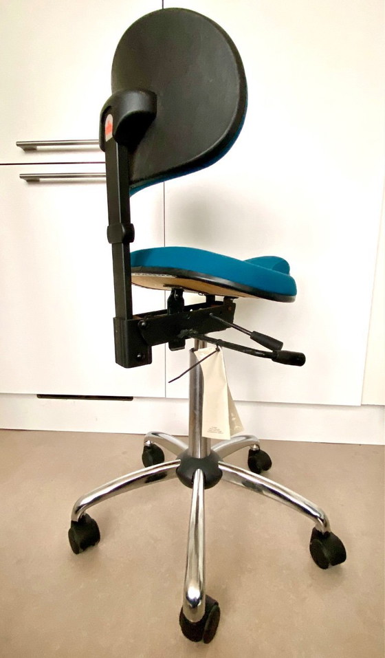 Image 1 of Sedia ergonomica da ufficio/sgabello a sella RH Support 4501