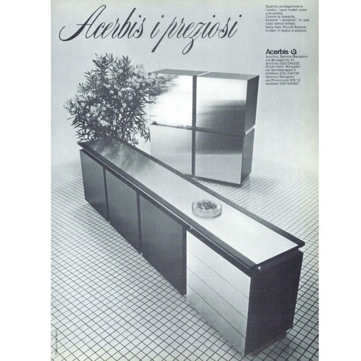 Credenza “Parioli” di Lodovico Acerbis per Acerbis, anni '70