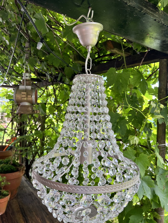 Image 1 of Vintage Crystal Chandelier