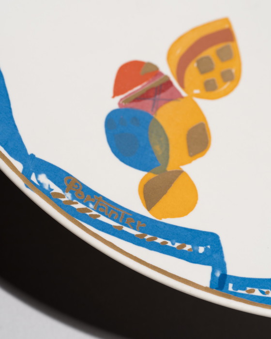 Image 1 of Plato para servir de porcelana artística XL "Alta Mira" de Gilbert Portanier Rosenthal