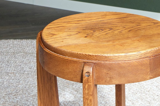 Image 1 of oak side table Amsterdam School