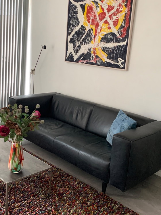 Divano in pelle, come nuovo – Divani 3 posti, Leather (photo 3 of 3)