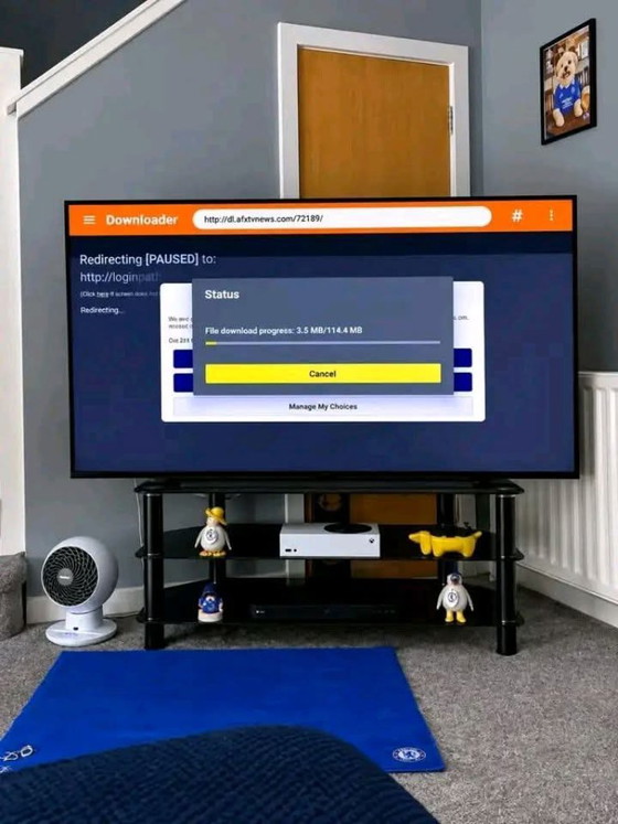 Fire Stick Einrichtung – Geschenke, Canvas (photo 2 of 5)