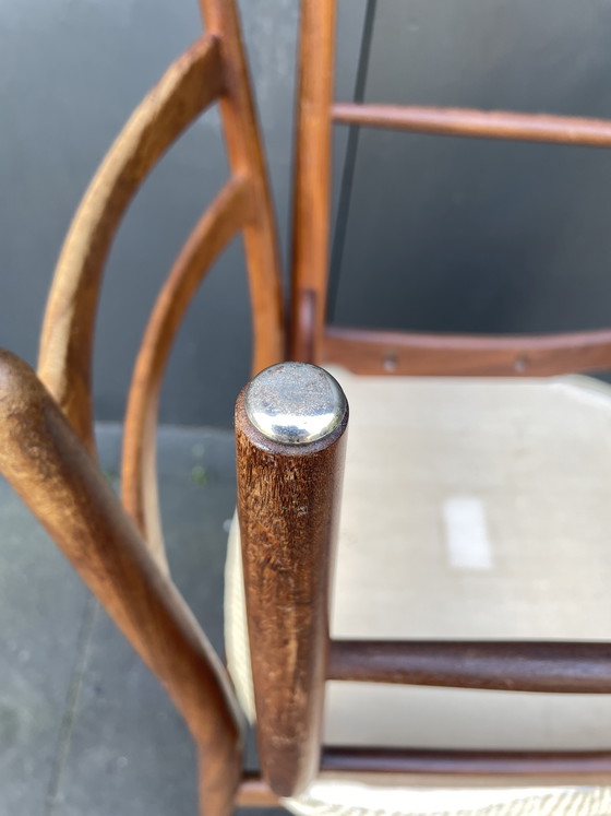 Image 1 of 4 sedie slanciate in legno tropicale