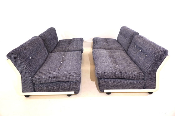 Image 1 of Set of 4 C&B Italia Amanta lounge chairs by Mario Bellini