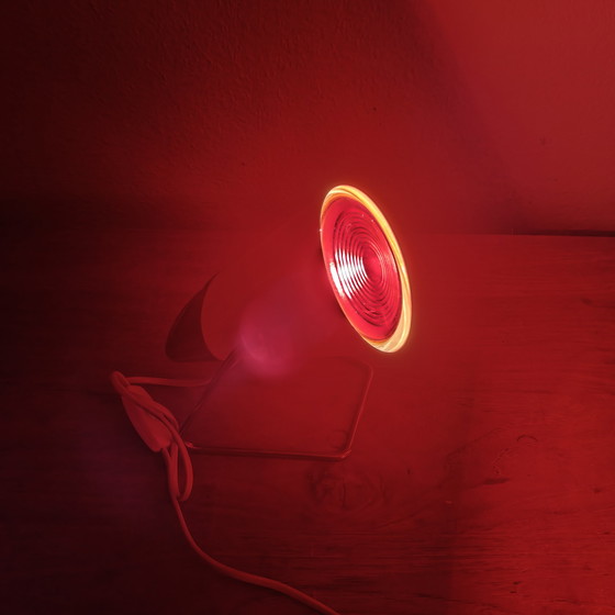 Image 1 of Iconic Philips Infraphil Heat Lamp – 1970s – Complete Set + Extra Bulb + Second Lamp Available 