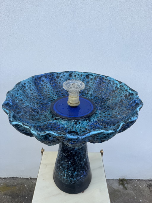 1960s ceramic foam fountain