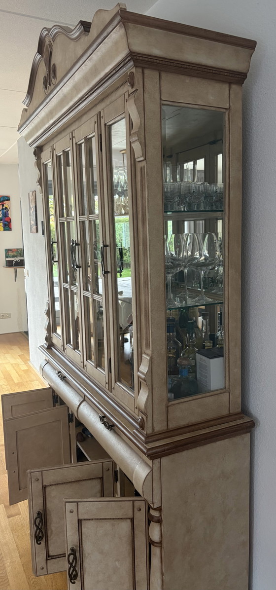 Image 1 of Bellissima vetrina fatta a mano in vero legno