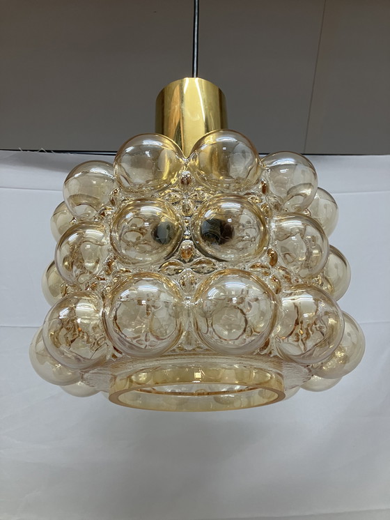 Image 1 of Helena Tynell Bubble Pendelleuchte Bernstein, von Limburg Glashütte