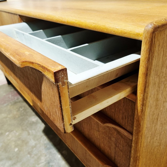 Image 1 of Cees Braakman Sideboard aus der „Oak“-Serie DE02, UMS Pastoe 1950er Jahre, Niederlande