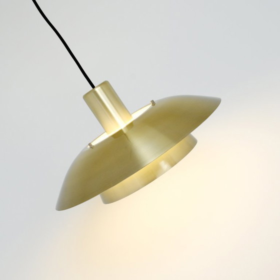 Image 1 of Lampada dorata, Danimarca anni '70