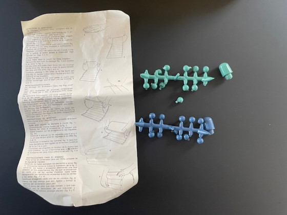 Image 1 of Vintage Memphis bread box Daisy Italian design