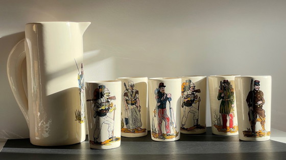 Image 1 of Vintage keramische sinaasappelset