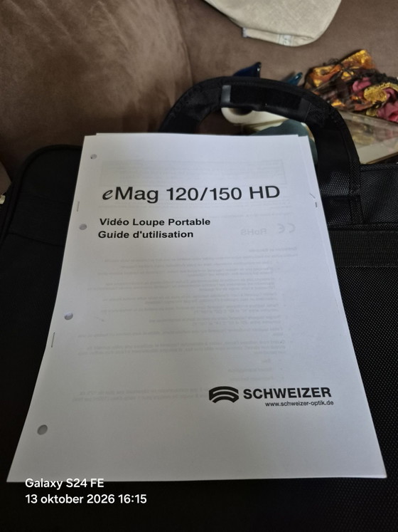 Schweitzer electronics Lupenleuchte – Schreibtischlampen, Glas, Metall (photo 12 of 13)