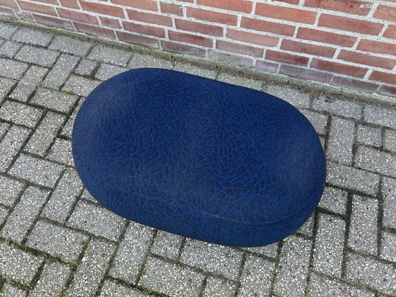 Image 1 of Leolux pouf / footstool on wheels