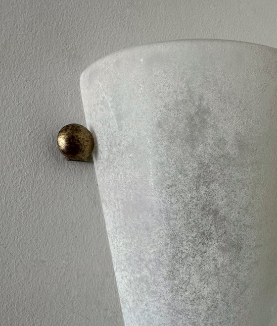 Image 1 of Vintage Murano glass wall sconces