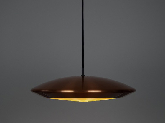 Image 1 of Danish vintage pendant lamp Diskos by Jo Hammerborg, Fog og Morup, 1965
