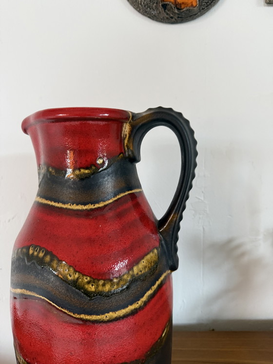 Vintage Ceramic Fat Lava Vase 331-43, West Germany ‘70 (photo 3 of 5)