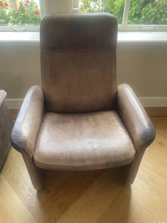 Image 1 of 4x fauteuils de Sede DS 50 Buffalo Leuren, chacun
