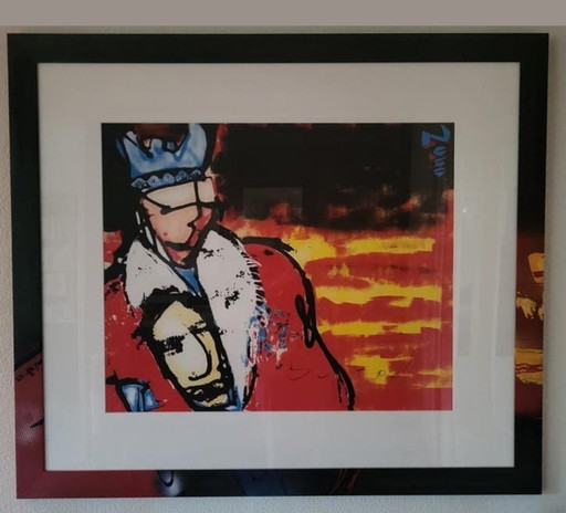 Herman Brood screen print
