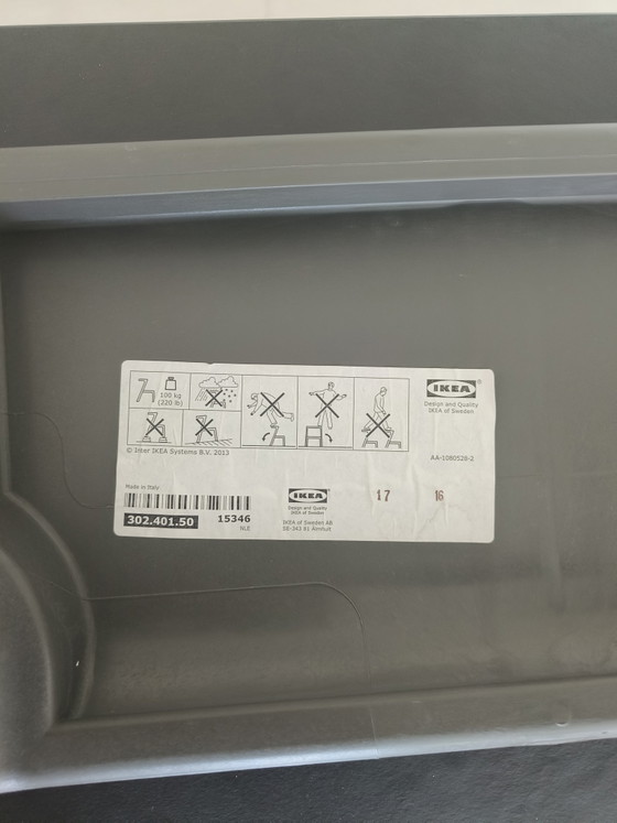 Image 1 of IKEA Mästerby stool in grey