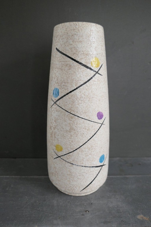 Vintage Bay Keramik large vase 665-35 W. Germany