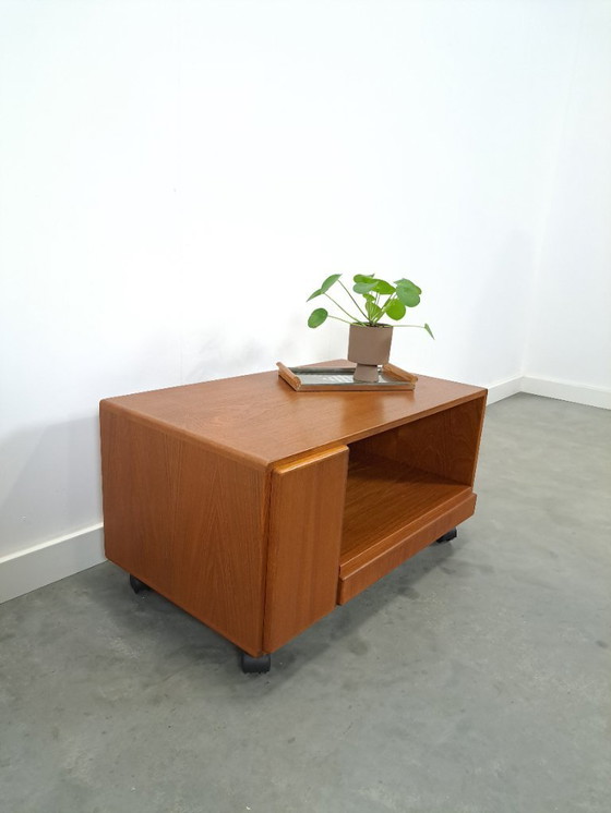 Image 1 of Teak Danish design Komfort TV furniture, LP cabinet