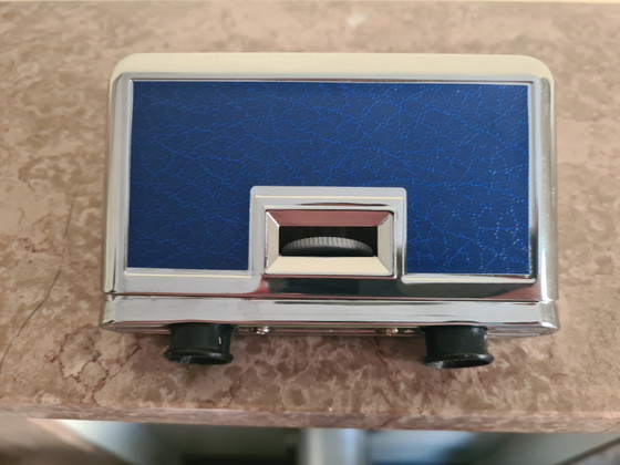 Automatische operakijker van messing en chroom / Vintage pop-up operakijker uit de jaren 60 (photo 4 of 5)