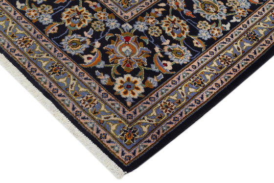 Image 1 of Persischer Teppich aus Kaschan, signiert, 4,12 x 3,12 cm, Orientteppich, fein, Nr. 1096