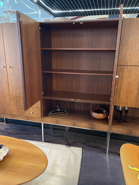 Image 1 of Vintage cabinet/highboard in rosewood in the style of Franz Farke