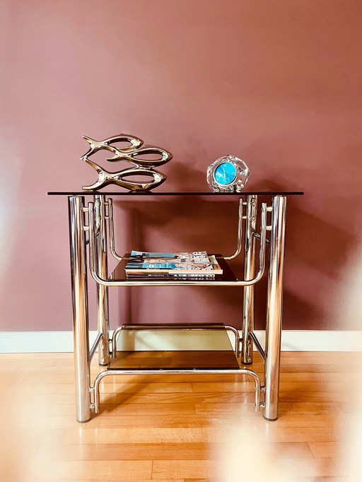 Space age TV furniture