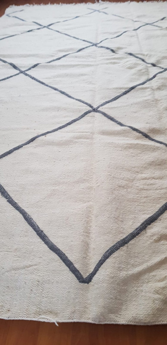 Image 1 of Handgeknoopt Berber kleed wol 233x145cm