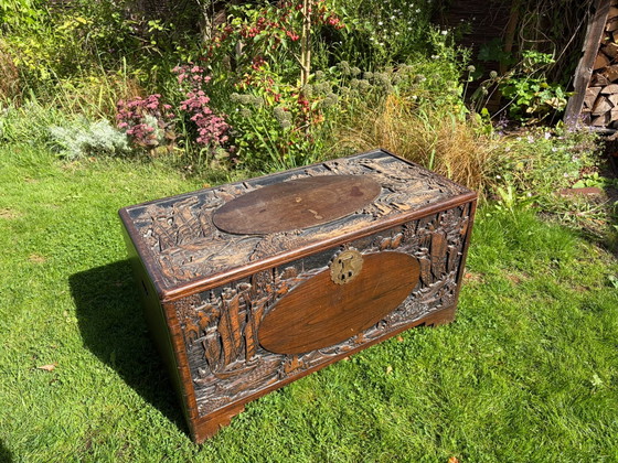 Antique Chest Singapore – The Old Capital, Storage cabinet, Wood, Brass (photo 2 of 7)