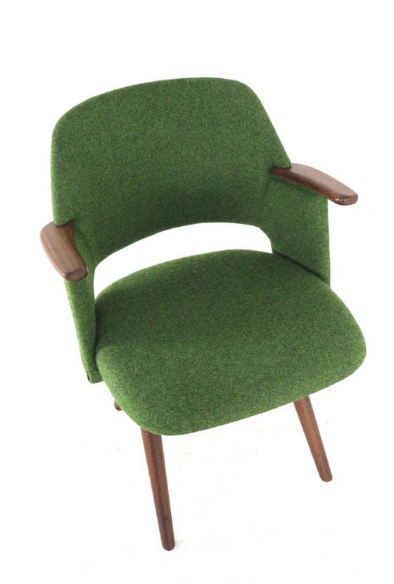 Image 1 of Set of 4 Pastoe chairs FT30 vintage upholstered