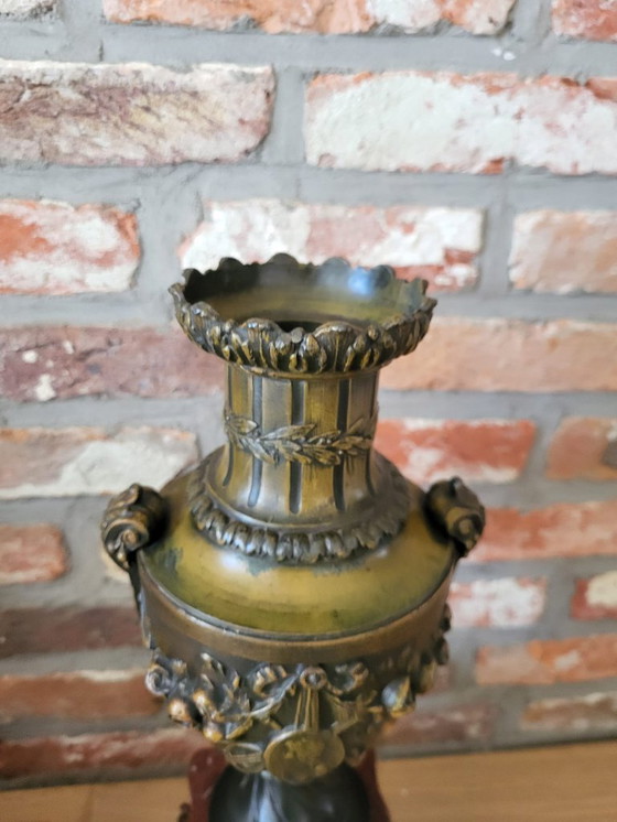 Image 1 of Juego de relojes franceses antiguos de 3 piezas (aprox. 1890-1910) – Signé Guillemin