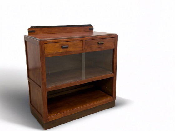 Image 1 of Mueble auxiliar Art Déco al estilo de la Escuela de Ámsterdam